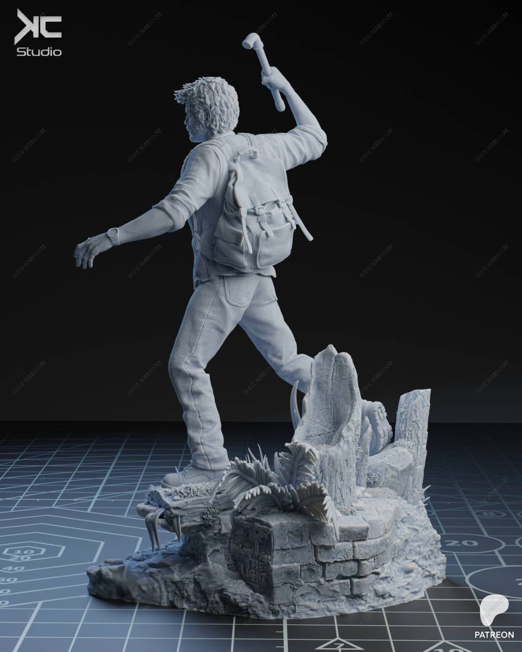 P站图纸印象馆 KcStudio 最后的生还者 乔尔·米勒 KcStudio 最后的生还者 乔尔·米勒