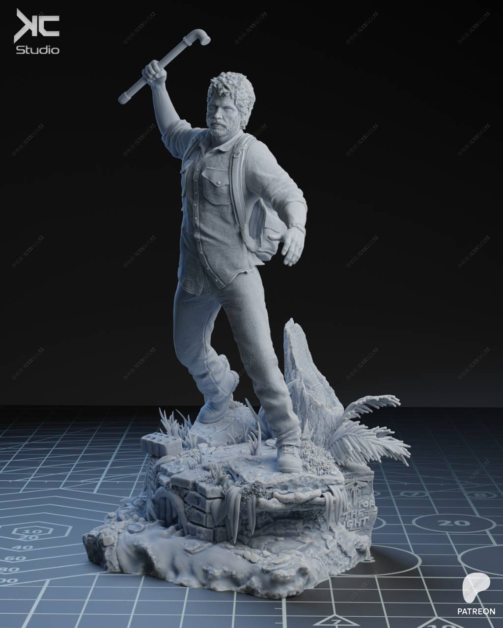 P站图纸印象馆 KcStudio 最后的生还者 乔尔·米勒 KcStudio 最后的生还者 乔尔·米勒