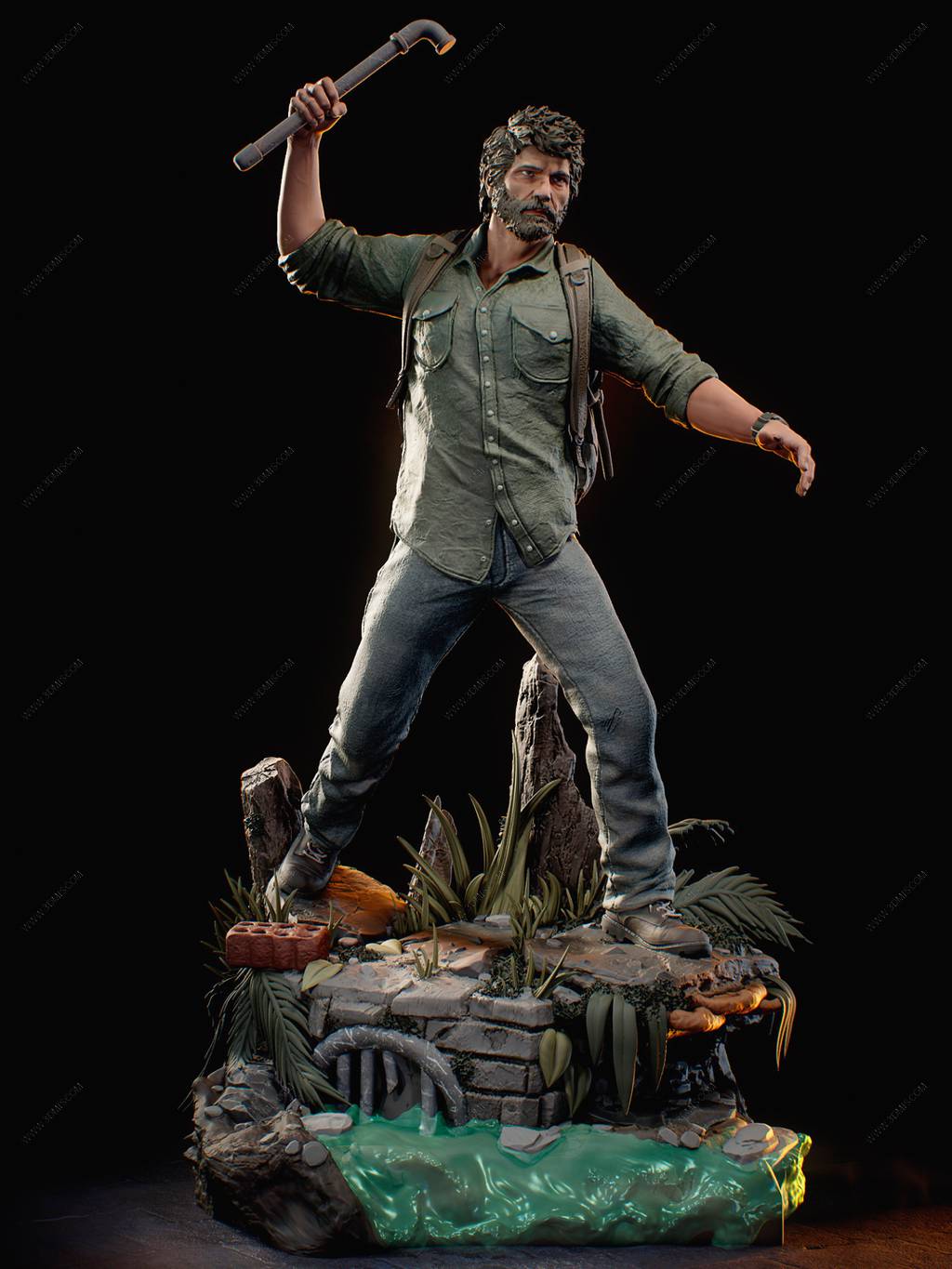 P站图纸印象馆 KcStudio 最后的生还者 乔尔·米勒 KcStudio 最后的生还者 乔尔·米勒