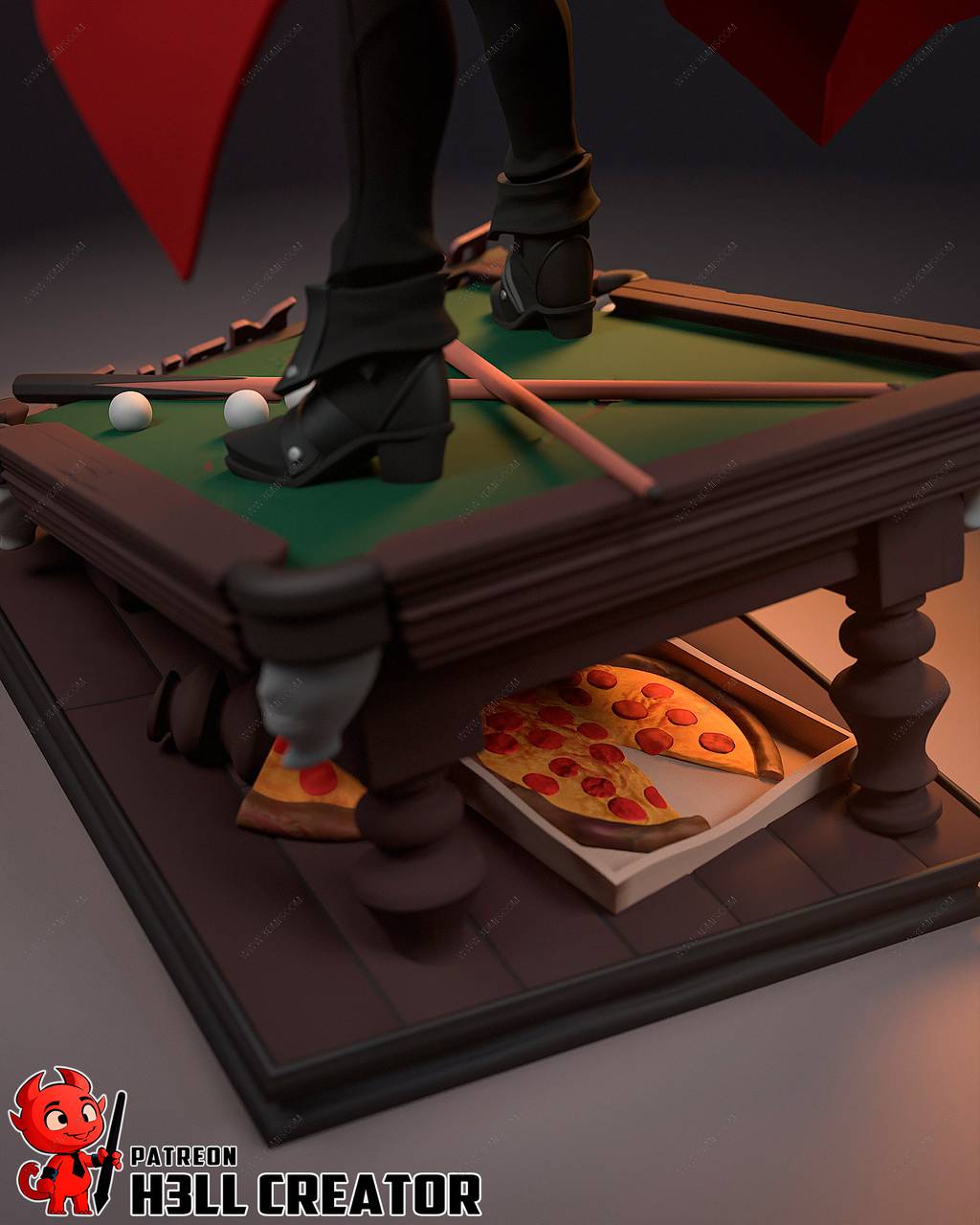 P站图纸印象馆 H3LL 鬼泣 但丁 H3LL 鬼泣 但丁