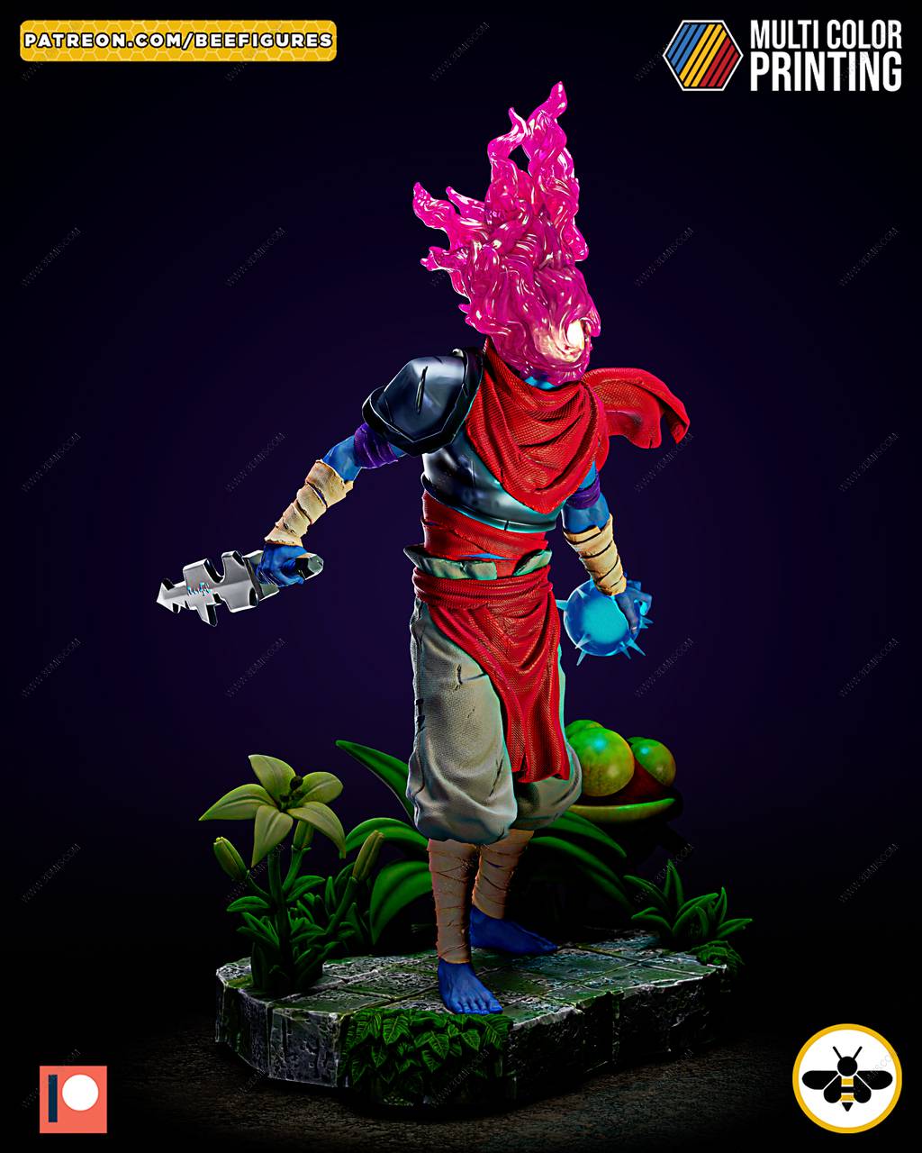 P站图纸印象馆 Bee Figures 死亡细胞 枭首者 Bee Figures 死亡细胞 枭首者