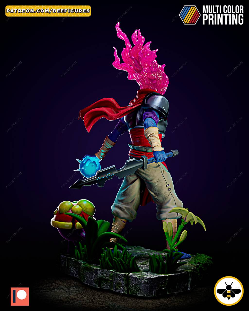 P站图纸印象馆 Bee Figures 死亡细胞 枭首者 Bee Figures 死亡细胞 枭首者