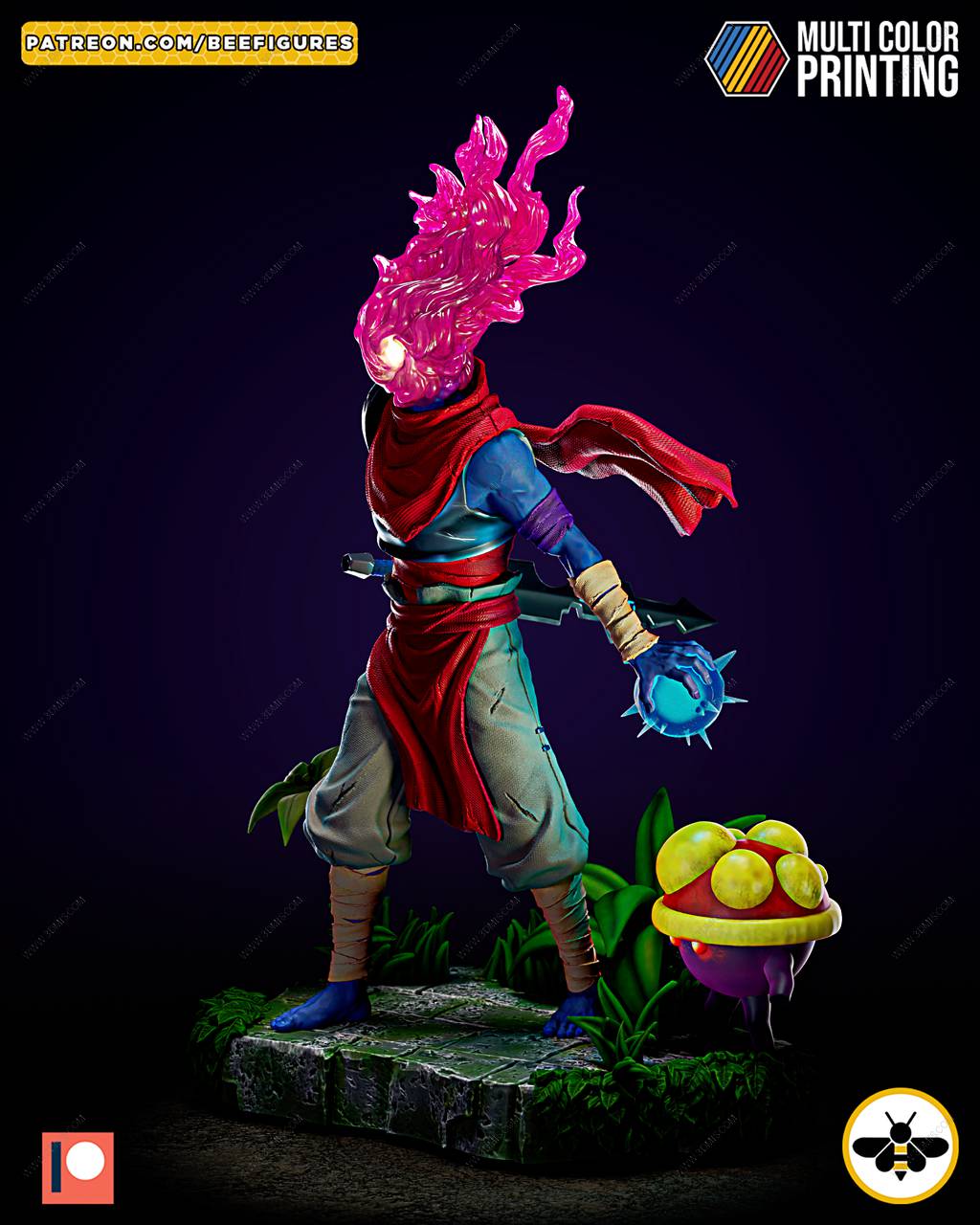 P站图纸印象馆 Bee Figures 死亡细胞 枭首者 Bee Figures 死亡细胞 枭首者