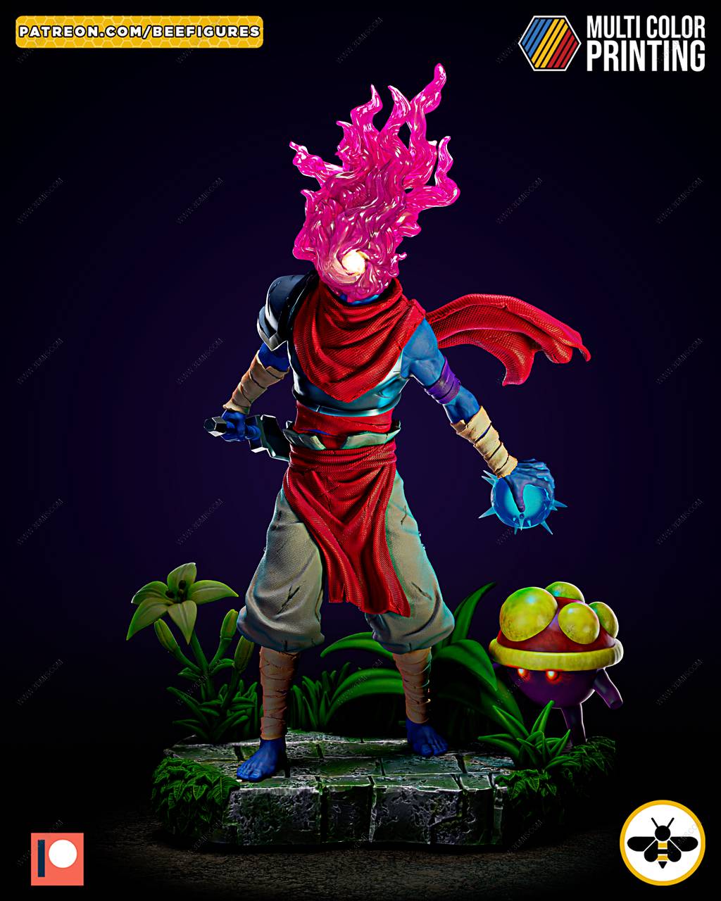 P站图纸印象馆 Bee Figures 死亡细胞 枭首者 Bee Figures 死亡细胞 枭首者