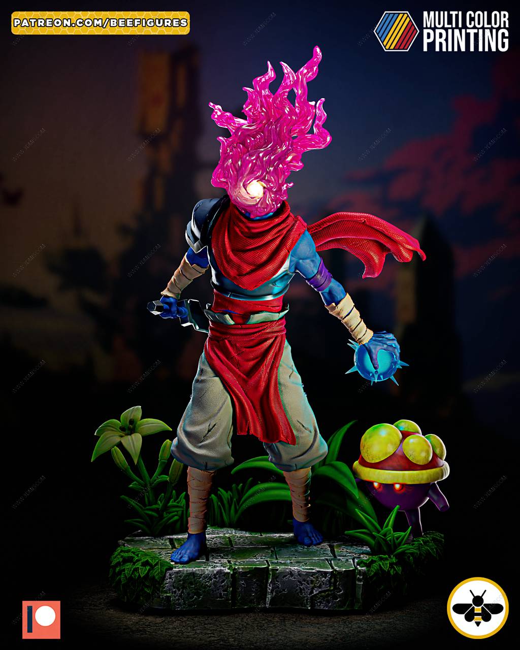 P站图纸印象馆 Bee Figures 死亡细胞 枭首者 Bee Figures 死亡细胞 枭首者