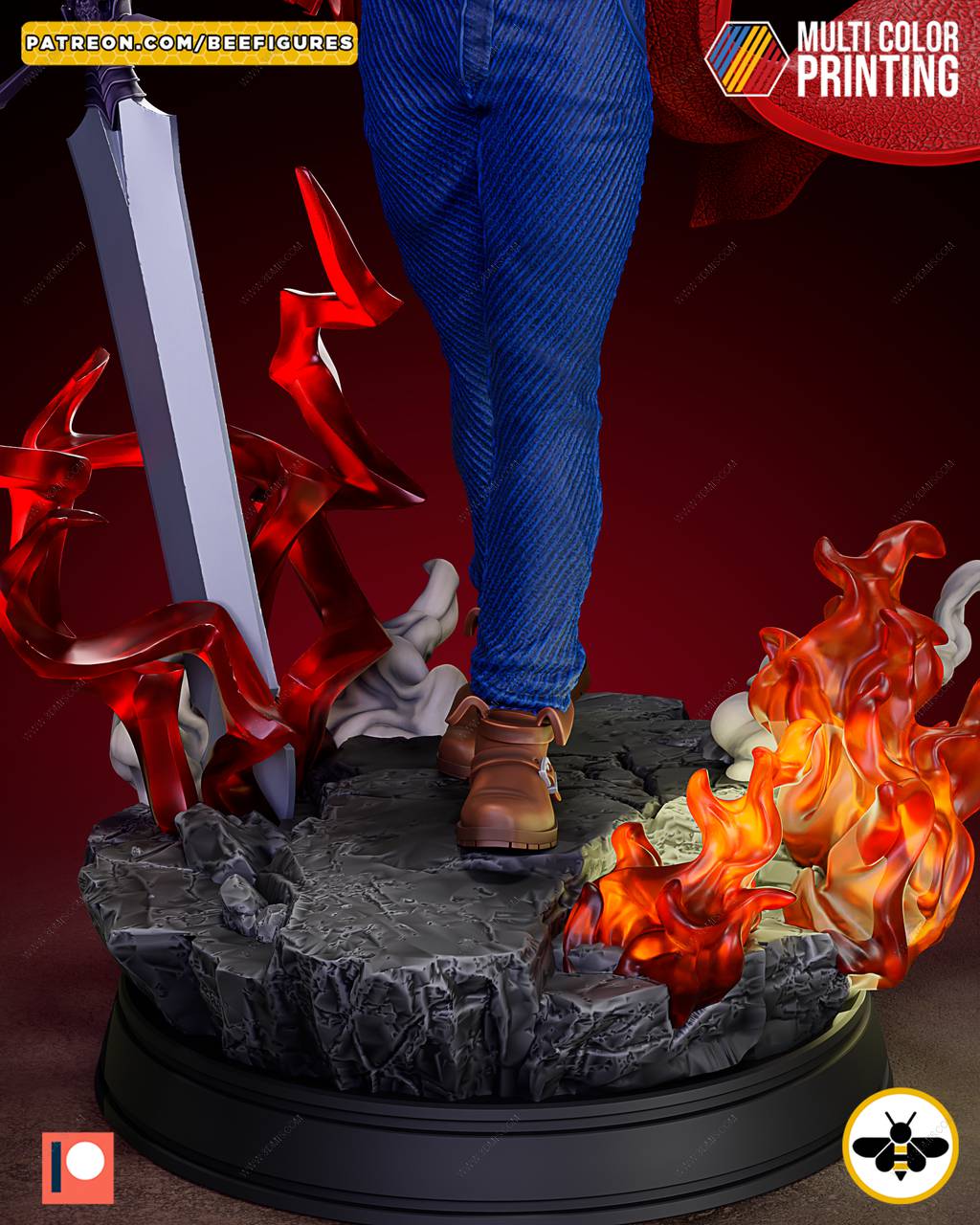P站图纸印象馆 Bee Figures 鬼泣 但丁 Bee Figures 鬼泣 但丁