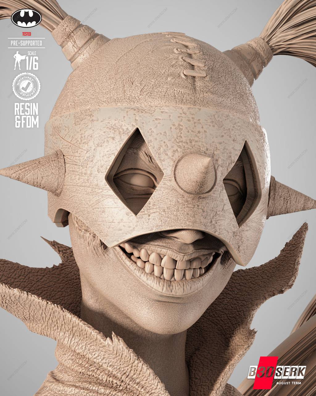 P站图纸印象馆 B3DSERK DC漫画 哈利·奎恩 B3DSERK DC漫画 哈利·奎恩