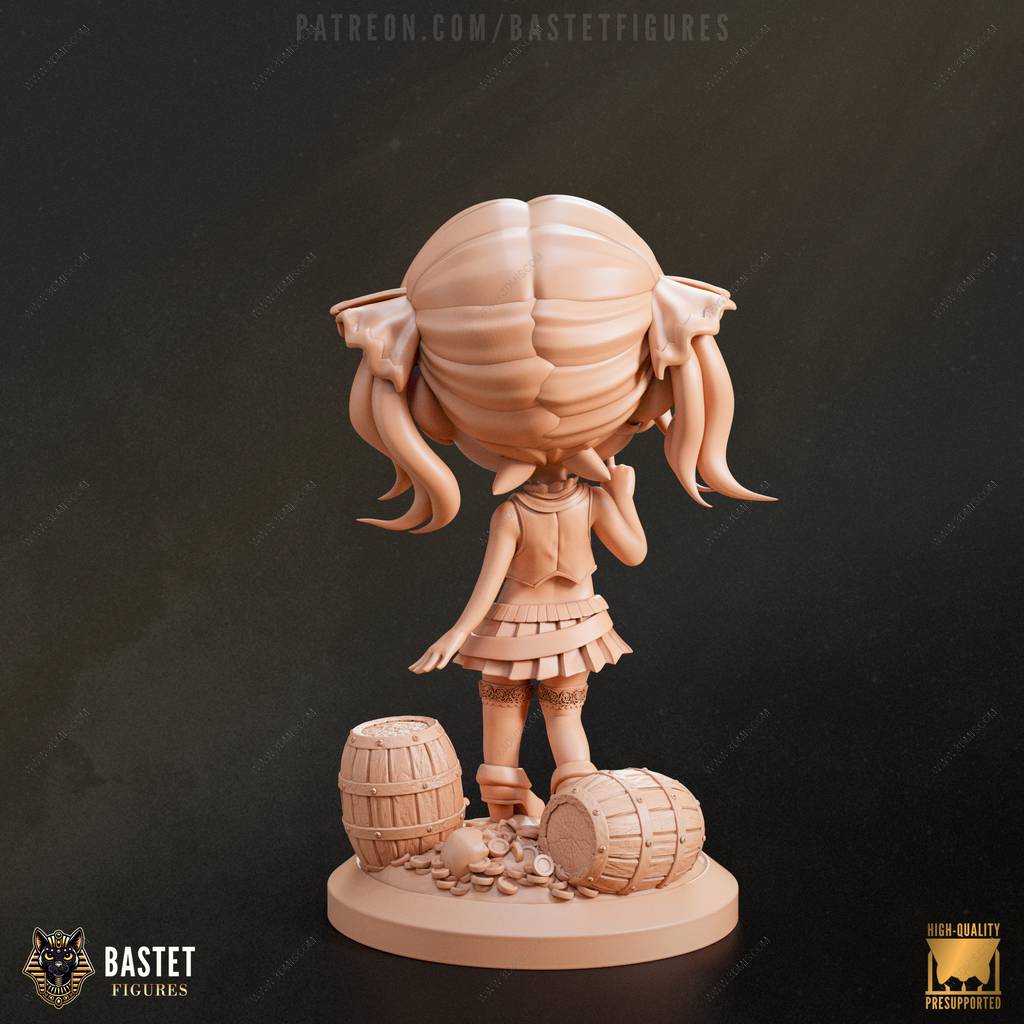 P站图纸印象馆 Bastet Figures 虚拟偶像 宝钟玛琳 Bastet Figures 虚拟偶像 宝钟玛琳