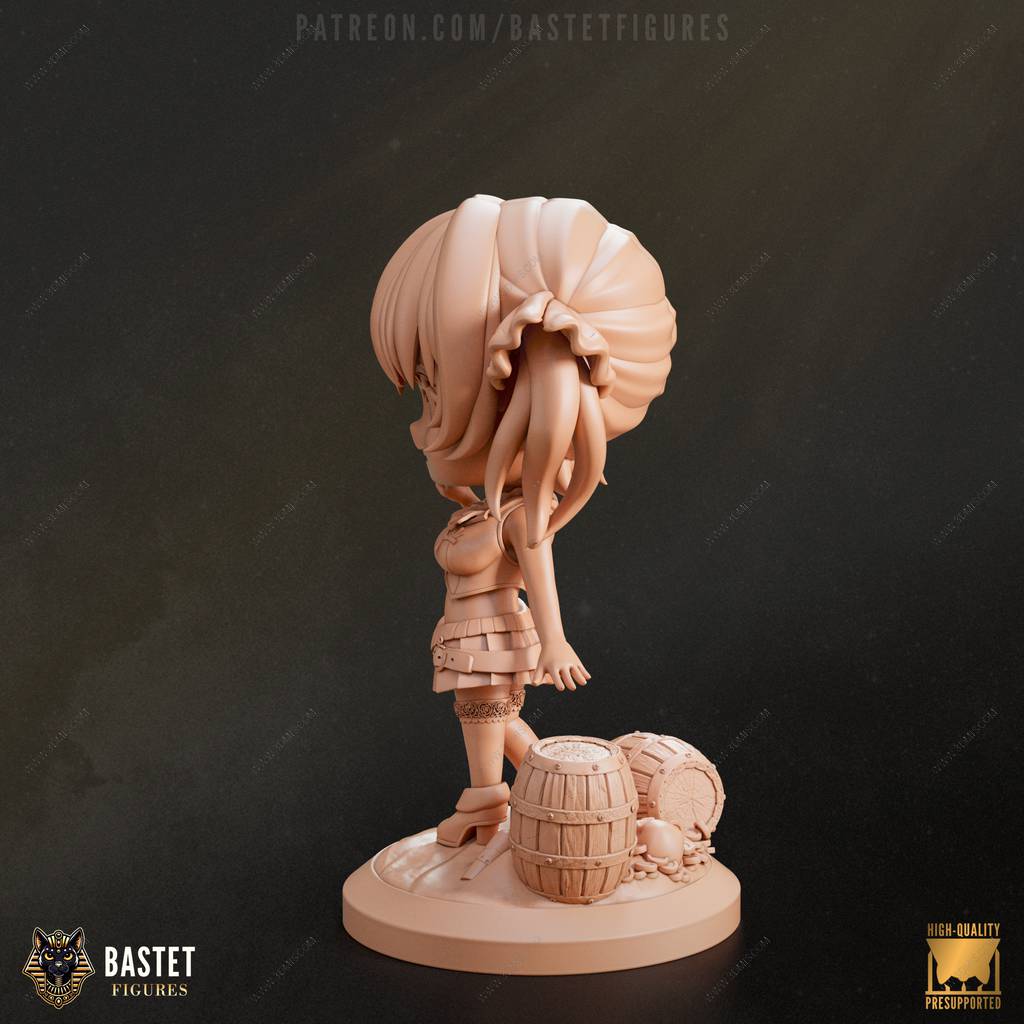 P站图纸印象馆 Bastet Figures 虚拟偶像 宝钟玛琳 Bastet Figures 虚拟偶像 宝钟玛琳