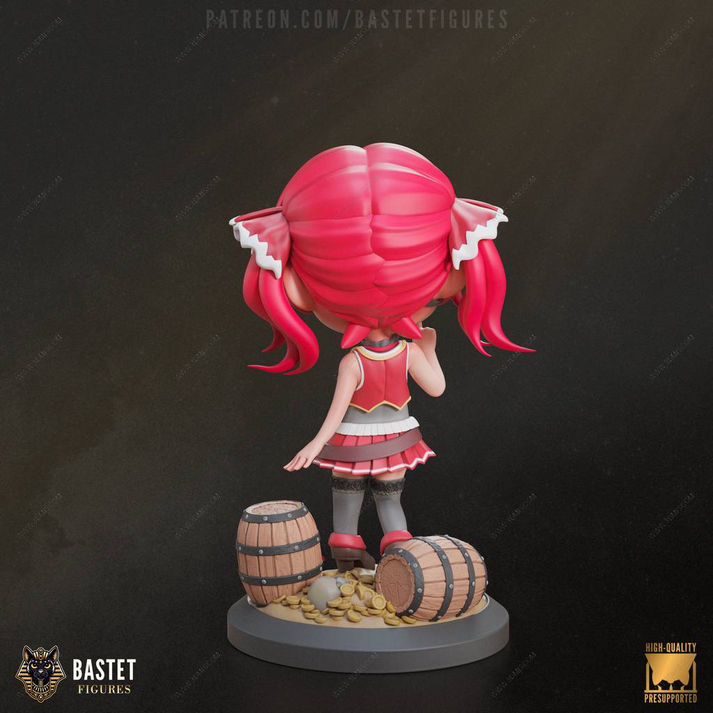 P站图纸印象馆 Bastet Figures 虚拟偶像 宝钟玛琳 Bastet Figures 虚拟偶像 宝钟玛琳