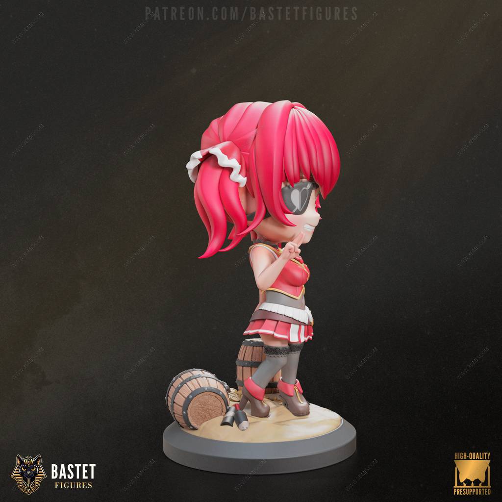 P站图纸印象馆 Bastet Figures 虚拟偶像 宝钟玛琳 Bastet Figures 虚拟偶像 宝钟玛琳