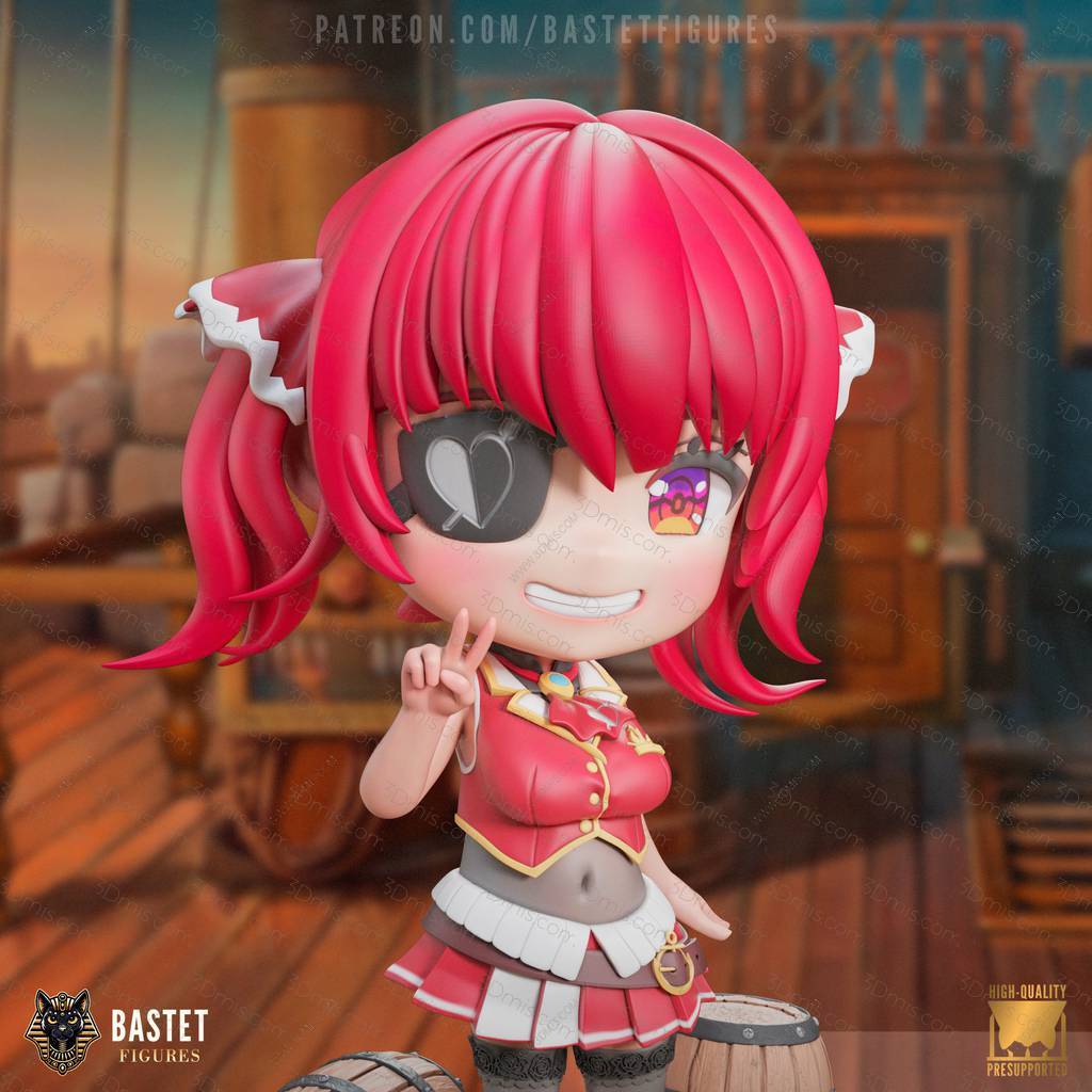P站图纸印象馆 Bastet Figures 虚拟偶像 宝钟玛琳 Bastet Figures 虚拟偶像 宝钟玛琳