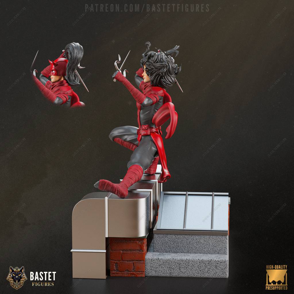 P站图纸印象馆 Bastet Figures 漫威 艾丽卡 Bastet Figures 漫威 艾丽卡