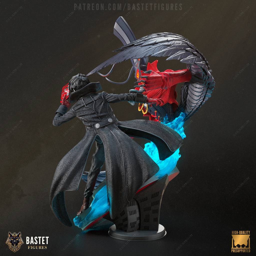 P站图纸印象馆 Bastet Figures 女神异闻录 阿森纳和小丑 Bastet Figures 女神异闻录 阿森纳和小丑