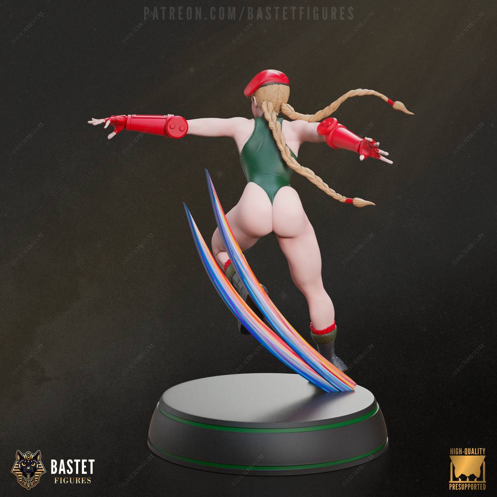 P站图纸印象馆 Bastet Figures 街头霸王 嘉米·怀特 Bastet Figures 街头霸王 嘉米·怀特