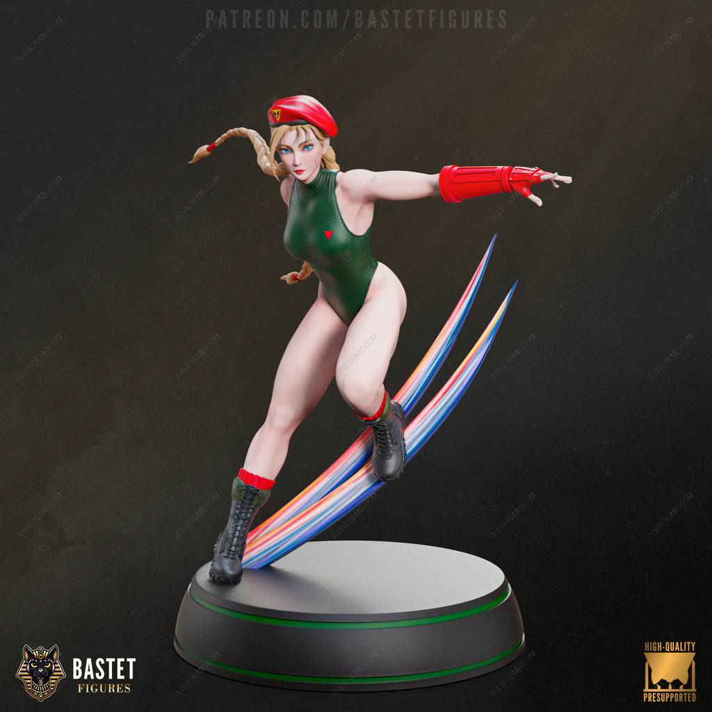 P站图纸印象馆 Bastet Figures 街头霸王 嘉米·怀特 Bastet Figures 街头霸王 嘉米·怀特