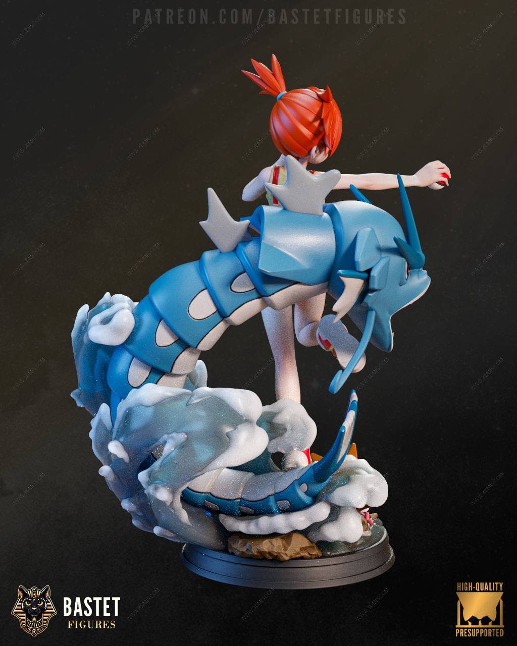 P站图纸印象馆 Bastet Figures 精灵宝可梦 小霞 Bastet Figures 精灵宝可梦 小霞