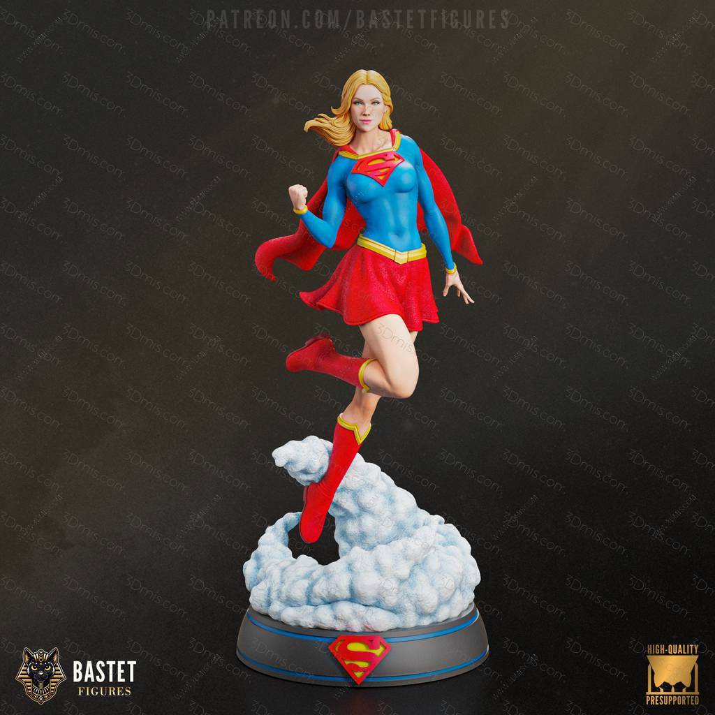 P站图纸印象馆 Bastet Figures DC漫画 女超人 Bastet Figures DC漫画 女超人