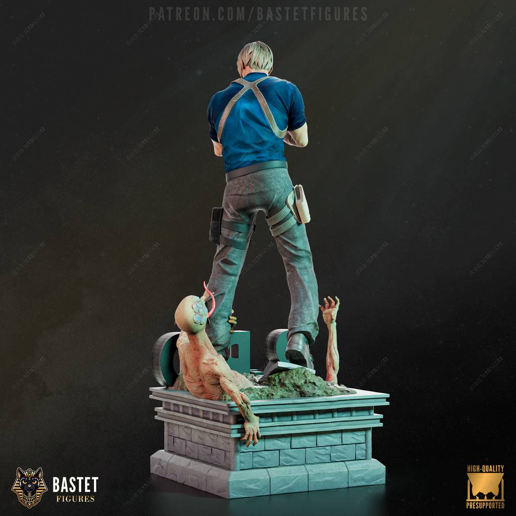 P站图纸印象馆 Bastet Figures 生化危机 莱昂·S·肯尼迪 Bastet Figures 生化危机 莱昂·S·肯尼迪