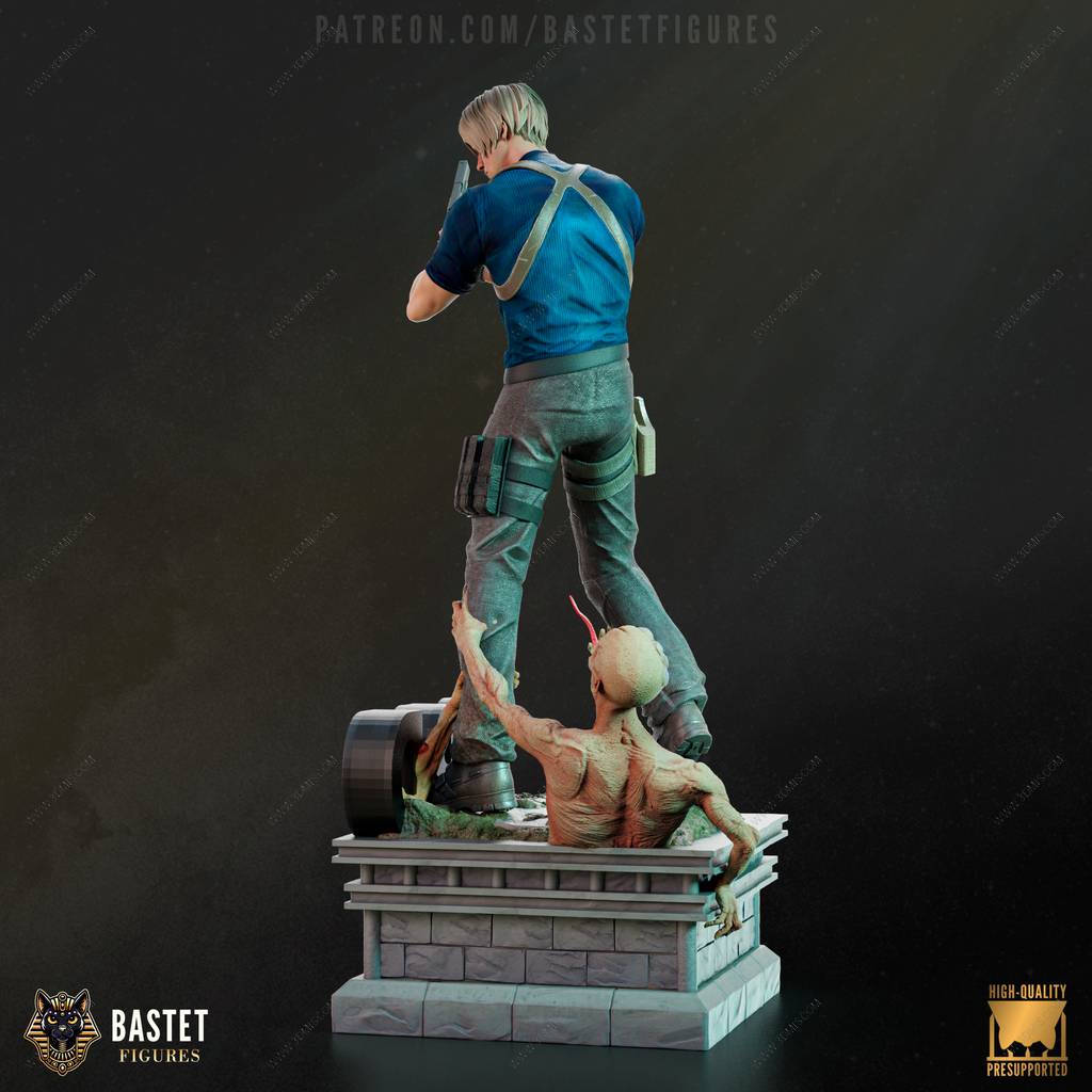 P站图纸印象馆 Bastet Figures 生化危机 莱昂·S·肯尼迪 Bastet Figures 生化危机 莱昂·S·肯尼迪