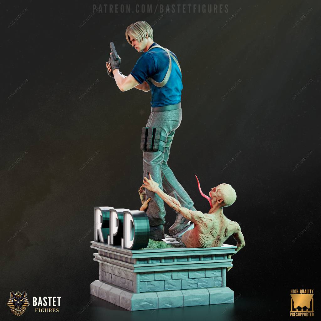 P站图纸印象馆 Bastet Figures 生化危机 莱昂·S·肯尼迪 Bastet Figures 生化危机 莱昂·S·肯尼迪
