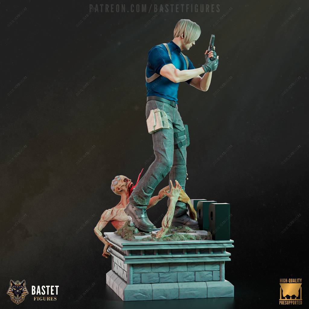 P站图纸印象馆 Bastet Figures 生化危机 莱昂·S·肯尼迪 Bastet Figures 生化危机 莱昂·S·肯尼迪