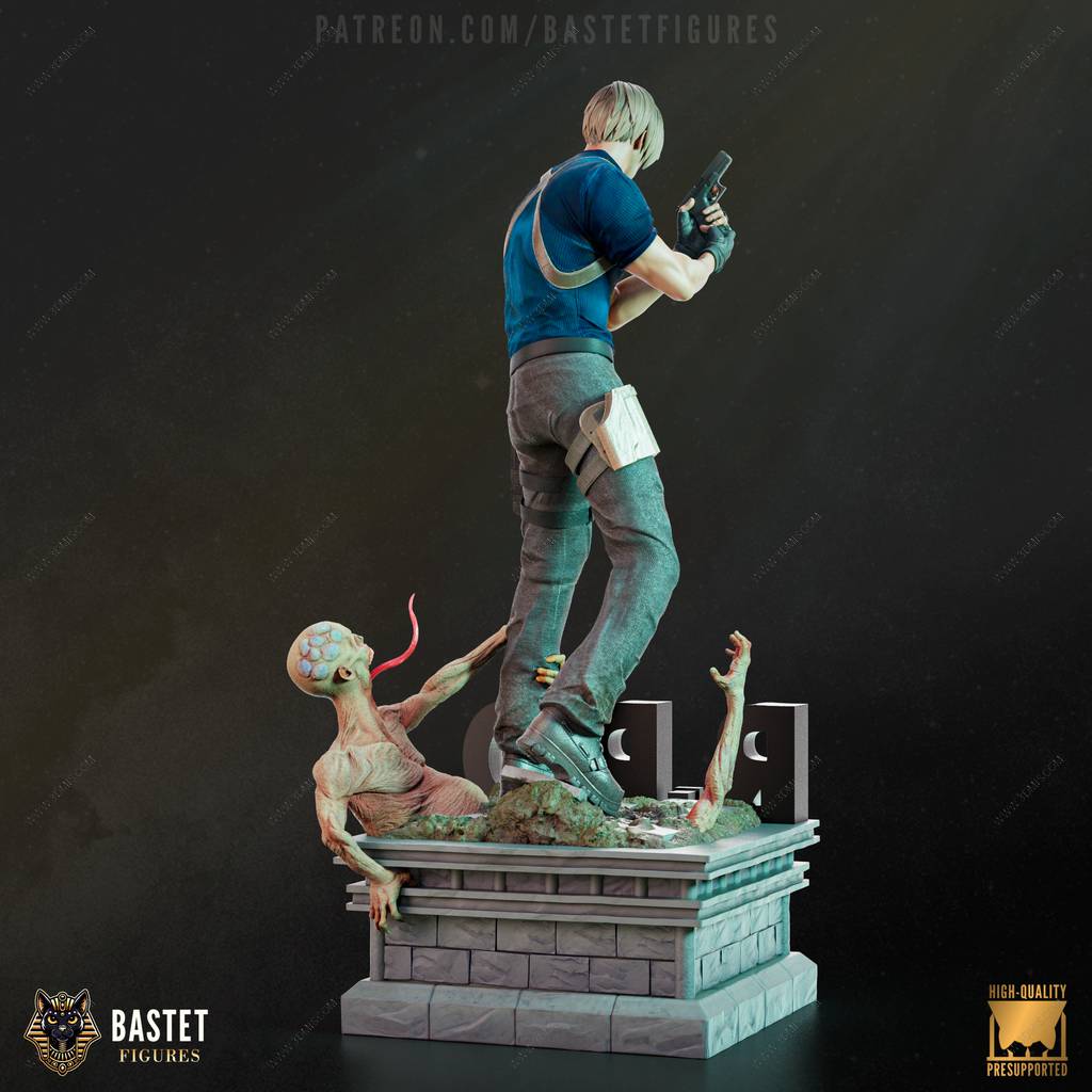 P站图纸印象馆 Bastet Figures 生化危机 莱昂·S·肯尼迪 Bastet Figures 生化危机 莱昂·S·肯尼迪