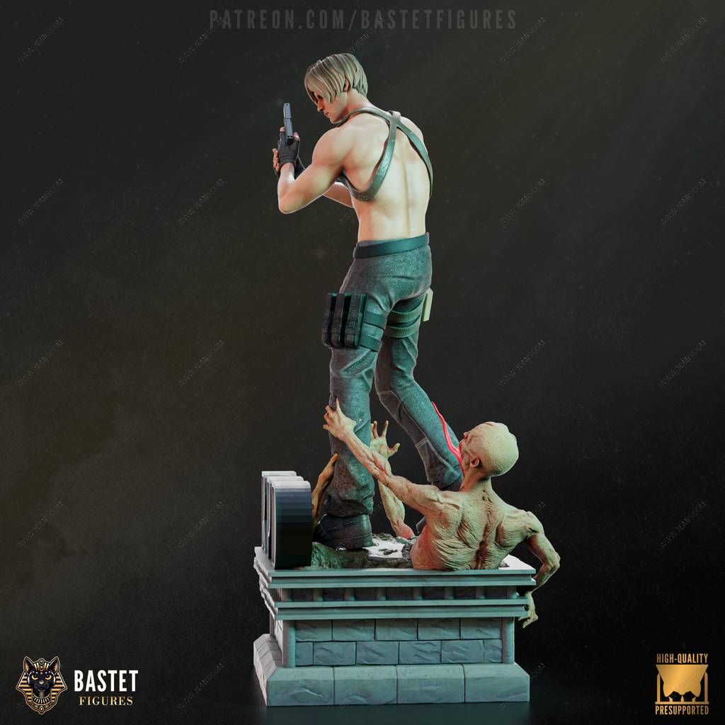 P站图纸印象馆 Bastet Figures 生化危机 莱昂·S·肯尼迪 Bastet Figures 生化危机 莱昂·S·肯尼迪