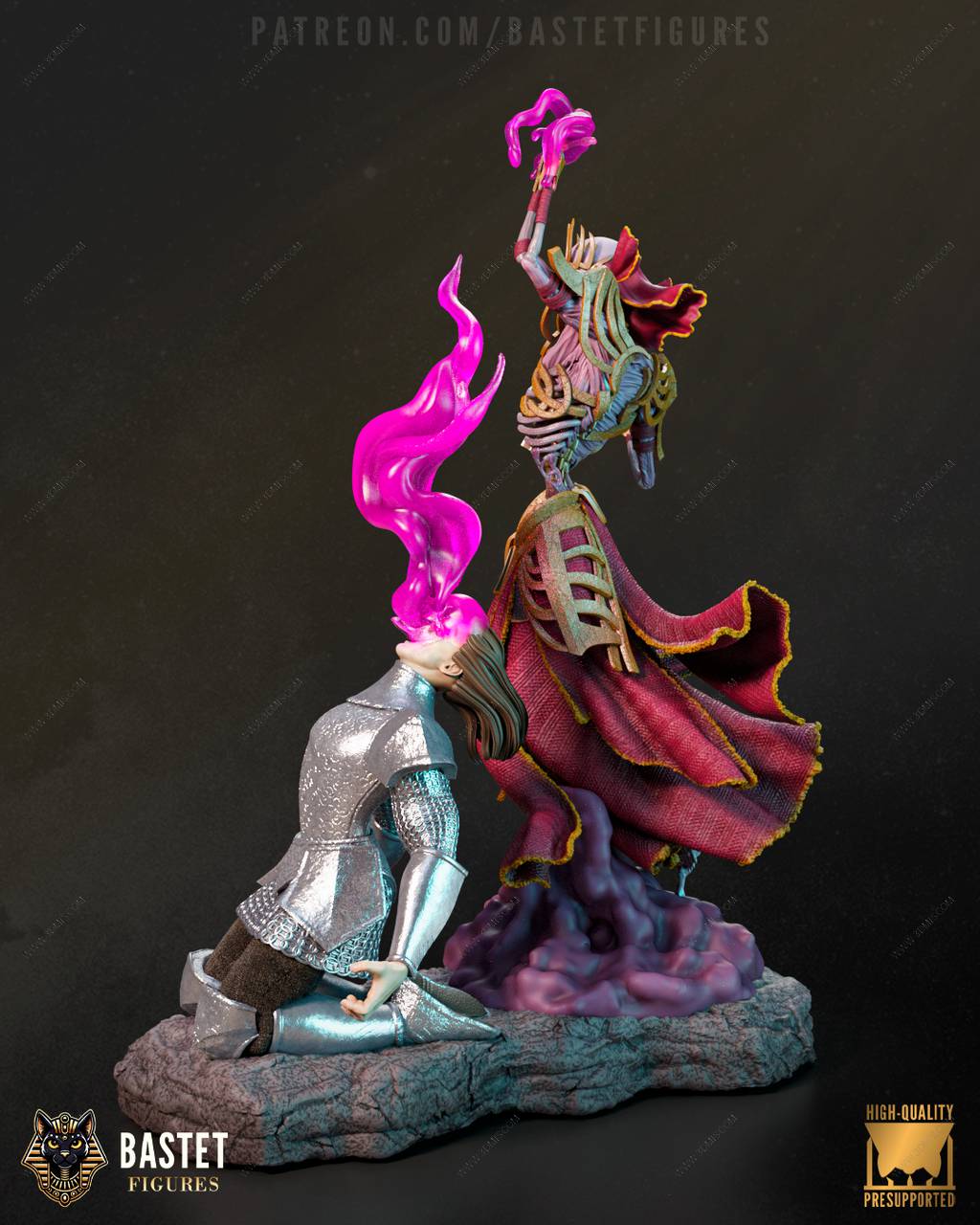 P站图纸印象馆 Bastet Figures 龙与地下城在线 维克那 Bastet Figures 龙与地下城在线 维克那