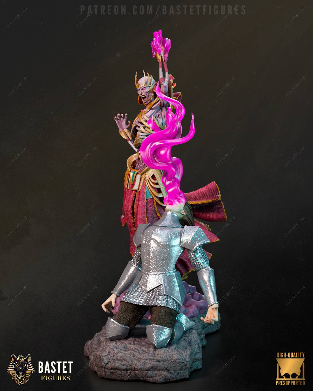 P站图纸印象馆 Bastet Figures 龙与地下城在线 维克那 Bastet Figures 龙与地下城在线 维克那