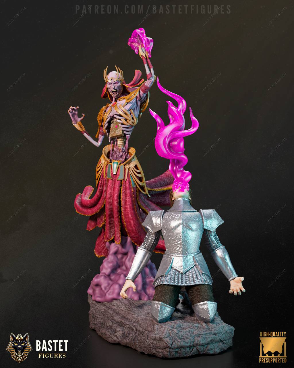 P站图纸印象馆 Bastet Figures 龙与地下城在线 维克那 Bastet Figures 龙与地下城在线 维克那