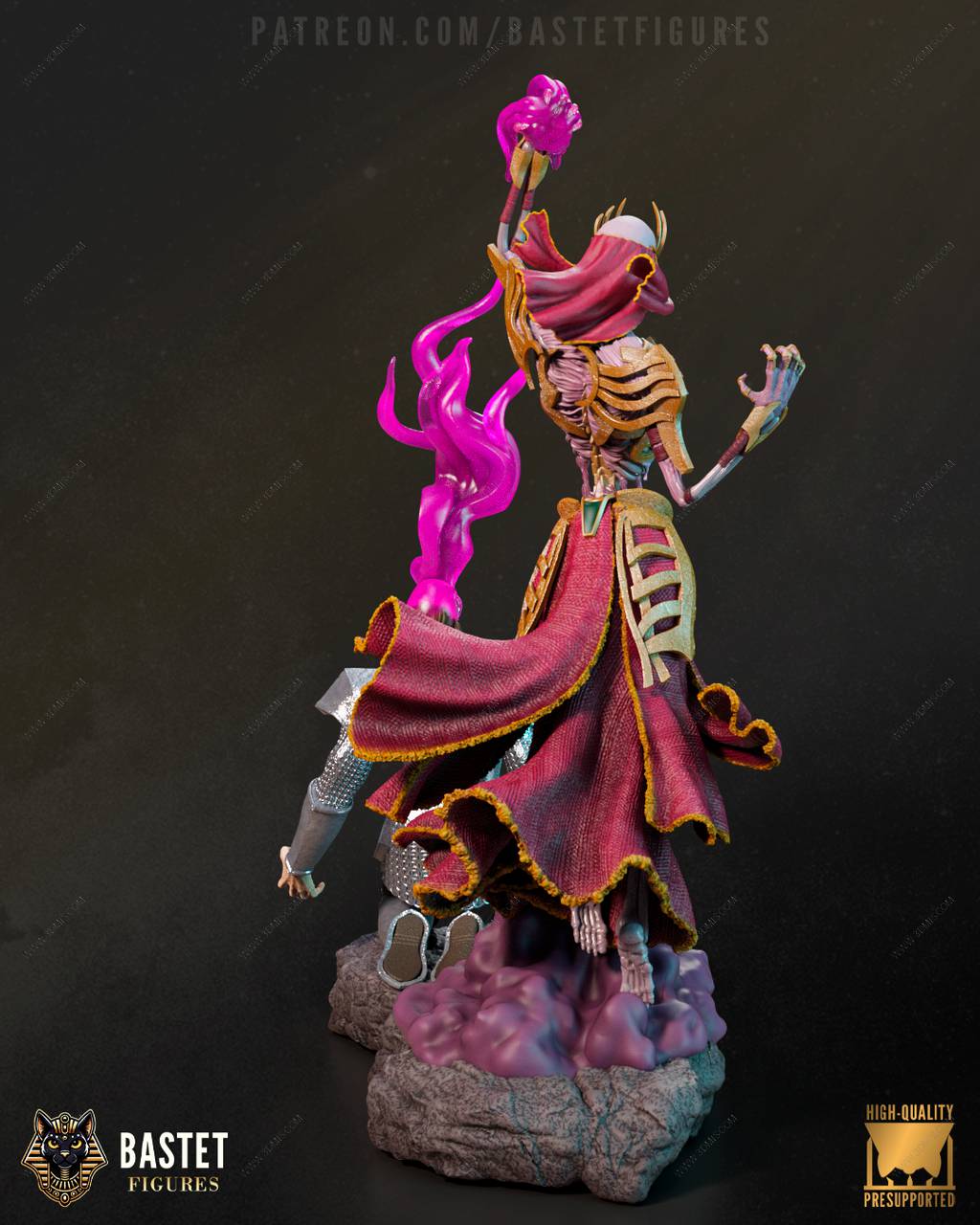 P站图纸印象馆 Bastet Figures 龙与地下城在线 维克那 Bastet Figures 龙与地下城在线 维克那