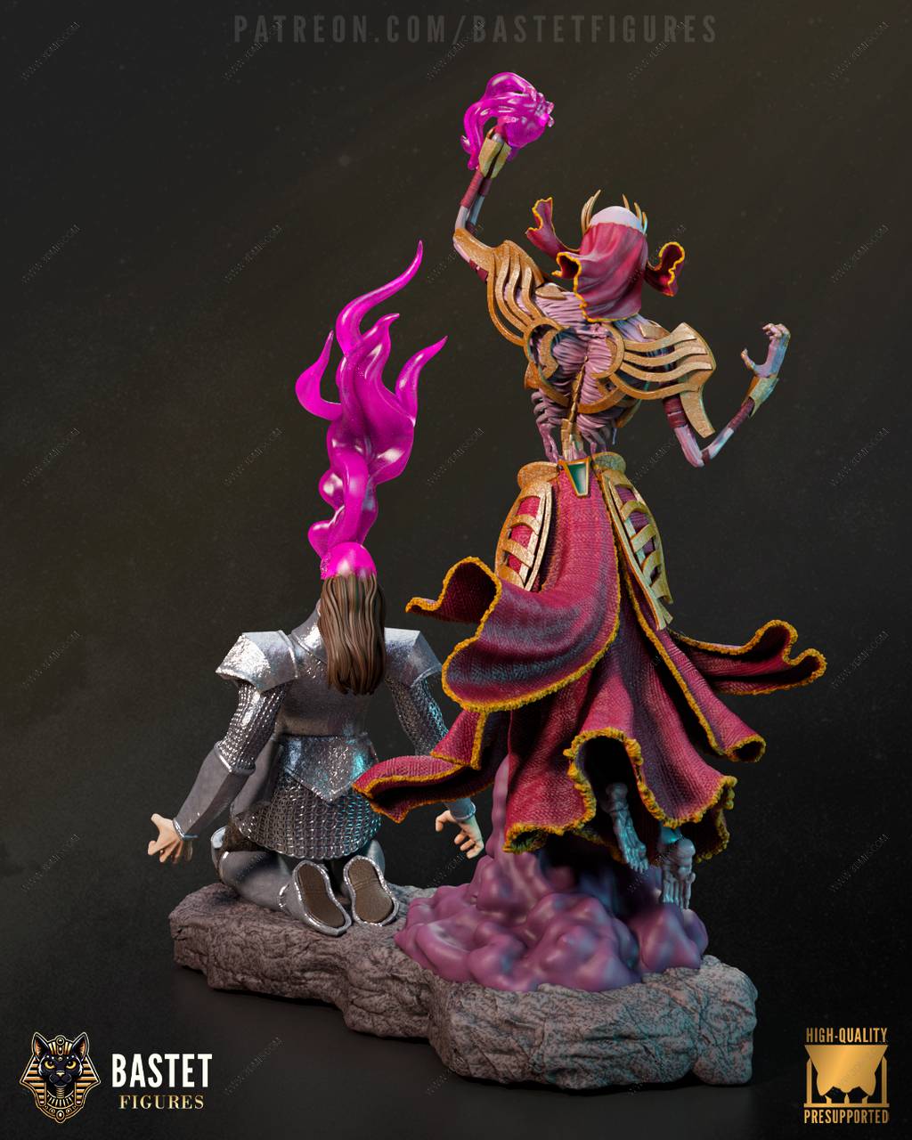 P站图纸印象馆 Bastet Figures 龙与地下城在线 维克那 Bastet Figures 龙与地下城在线 维克那