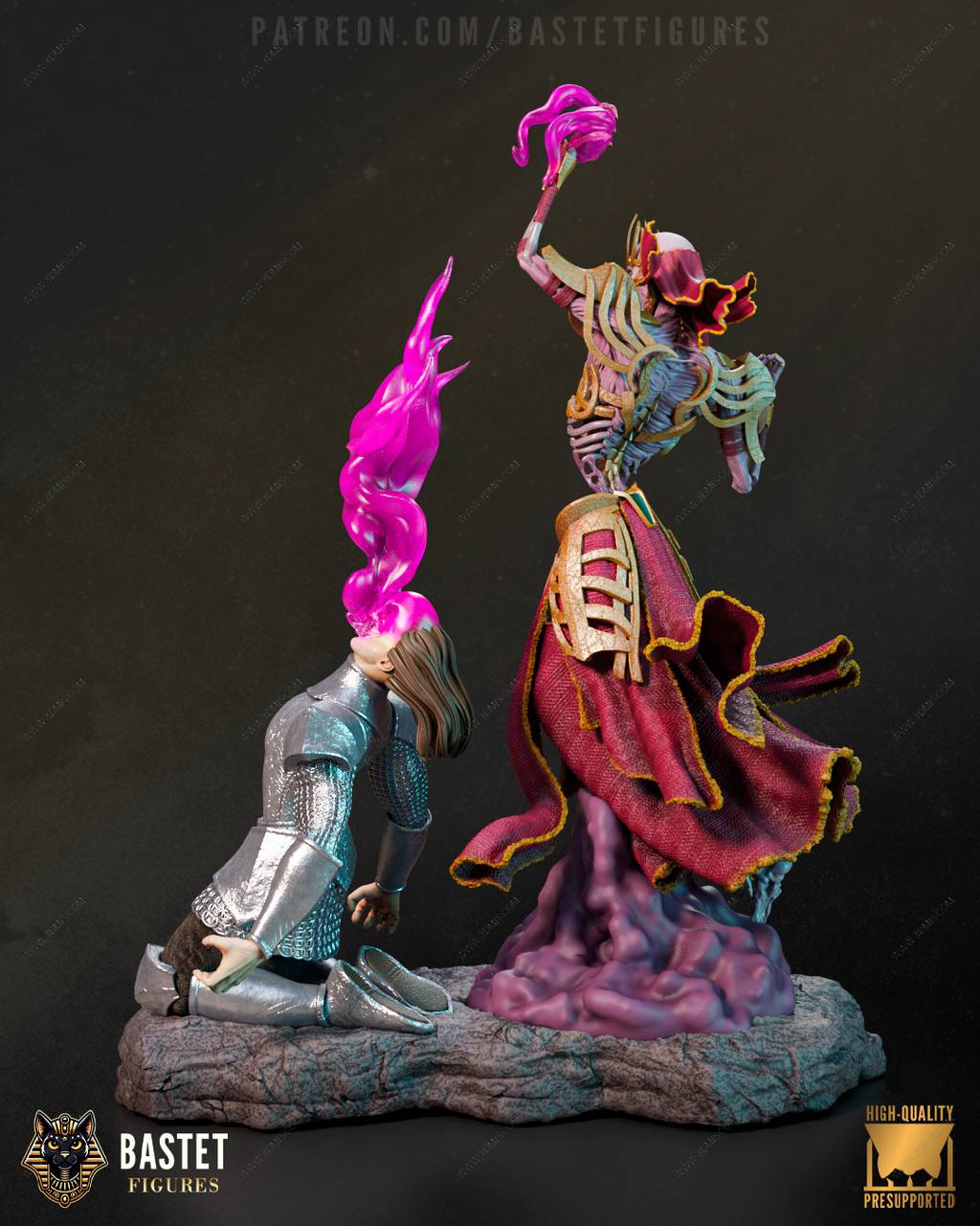 P站图纸印象馆 Bastet Figures 龙与地下城在线 维克那 Bastet Figures 龙与地下城在线 维克那