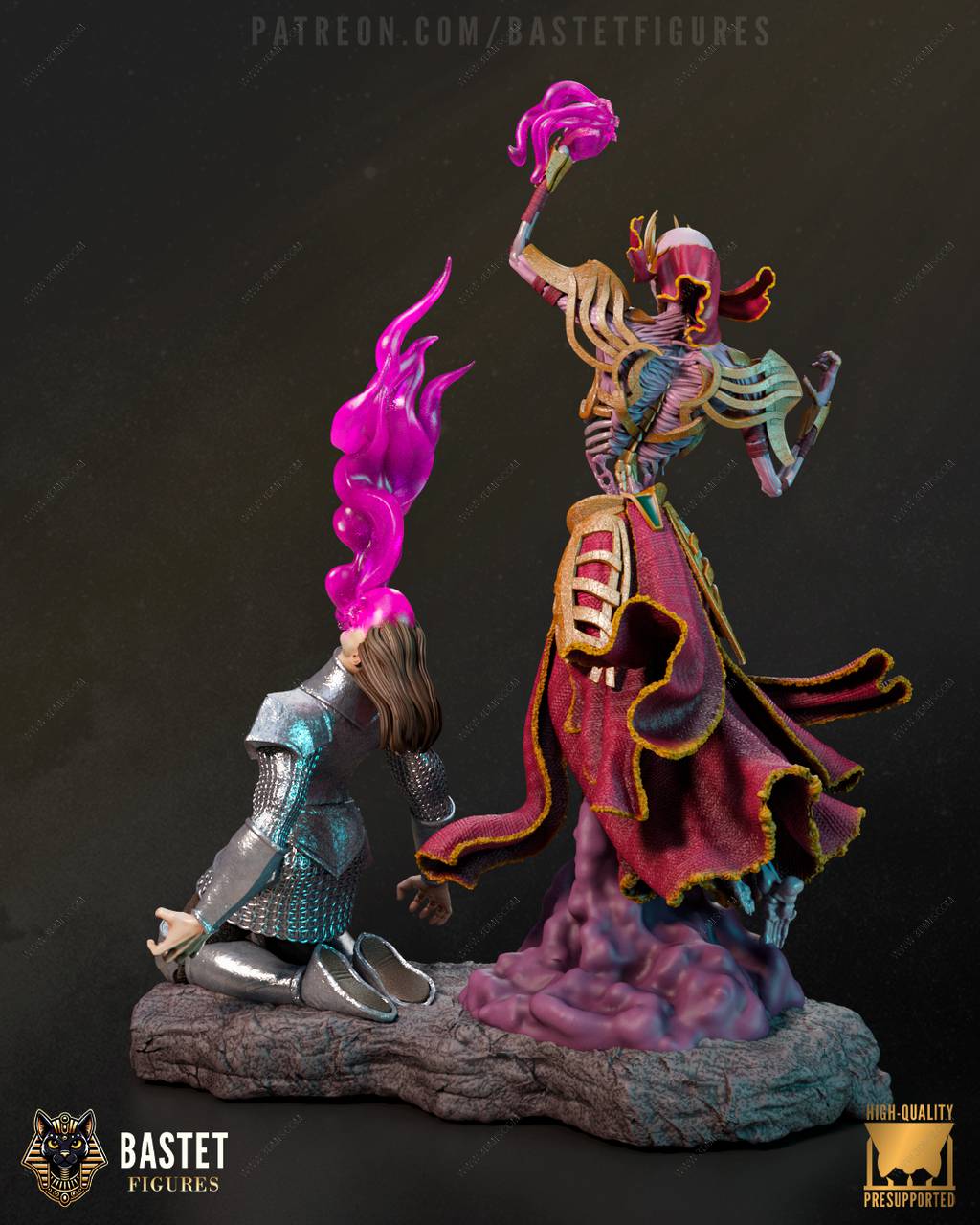 P站图纸印象馆 Bastet Figures 龙与地下城在线 维克那 Bastet Figures 龙与地下城在线 维克那