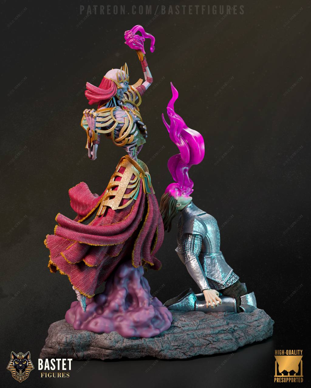 P站图纸印象馆 Bastet Figures 龙与地下城在线 维克那 Bastet Figures 龙与地下城在线 维克那