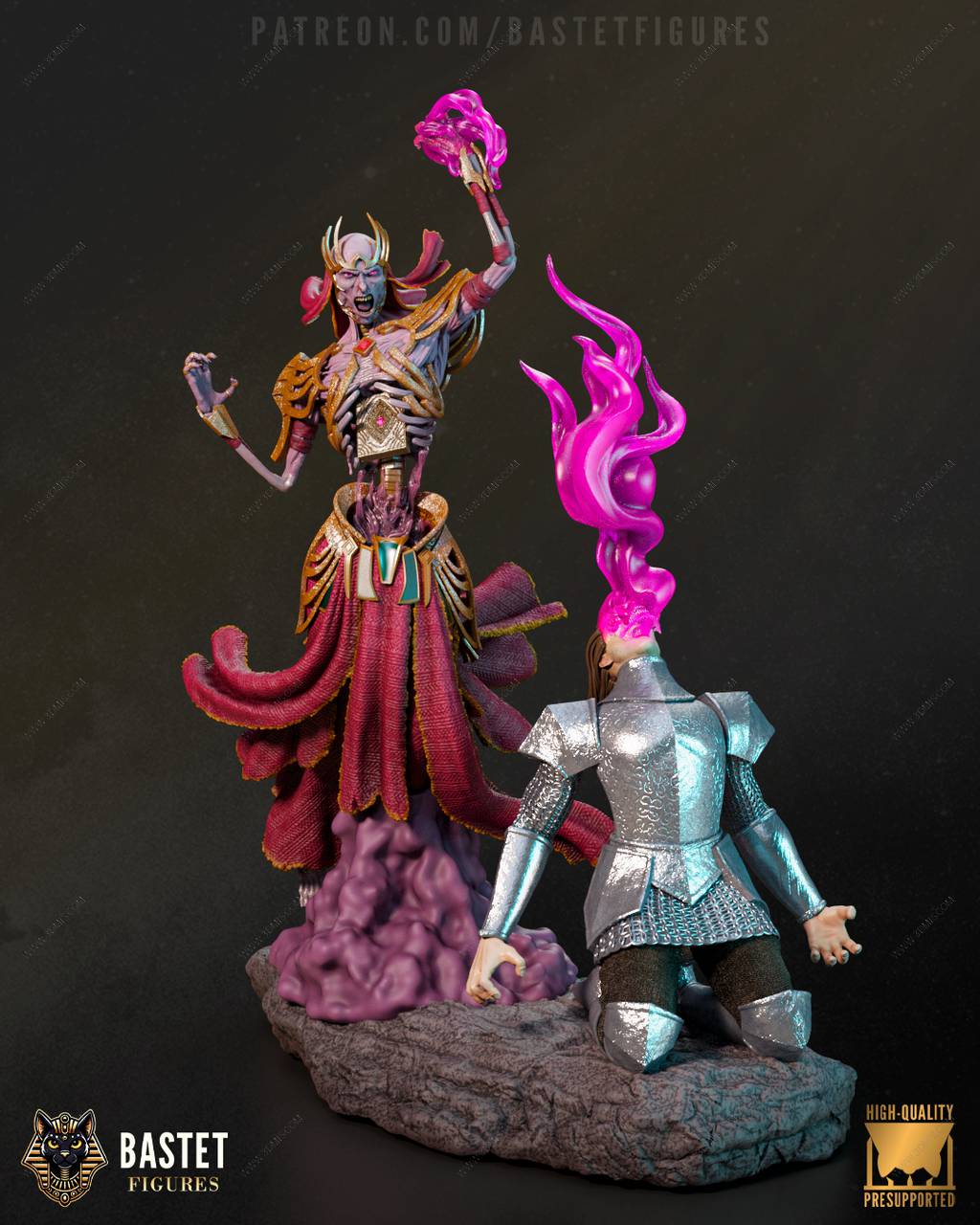 P站图纸印象馆 Bastet Figures 龙与地下城在线 维克那 Bastet Figures 龙与地下城在线 维克那