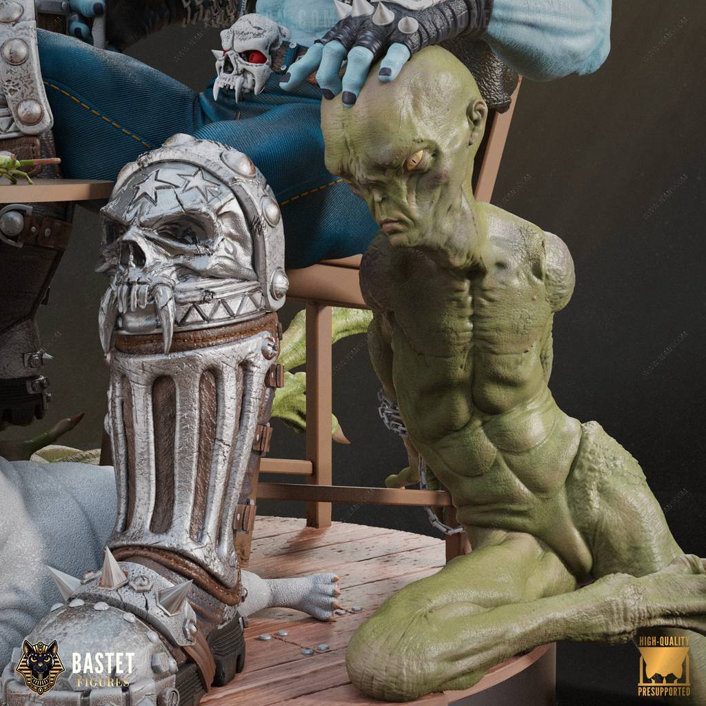 P站图纸印象馆 Bastet Figures DC漫画 暴狼罗伯 Bastet Figures DC漫画 暴狼罗伯