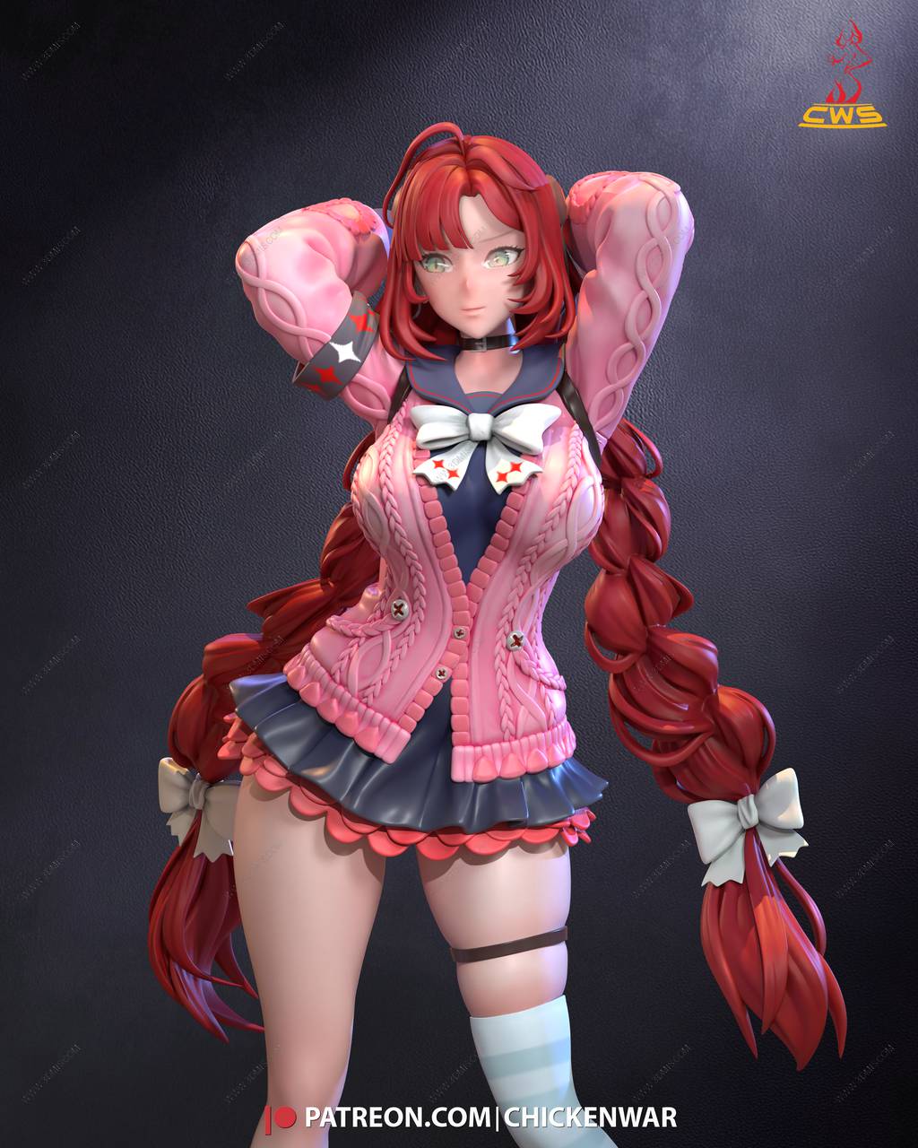 P站图纸印象馆 CW Studio 绝区零 浮波柚叶 CW Studio 绝区零 浮波柚叶