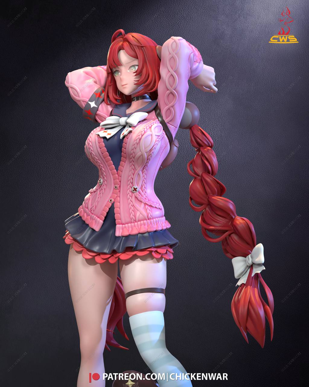 P站图纸印象馆 CW Studio 绝区零 浮波柚叶 CW Studio 绝区零 浮波柚叶