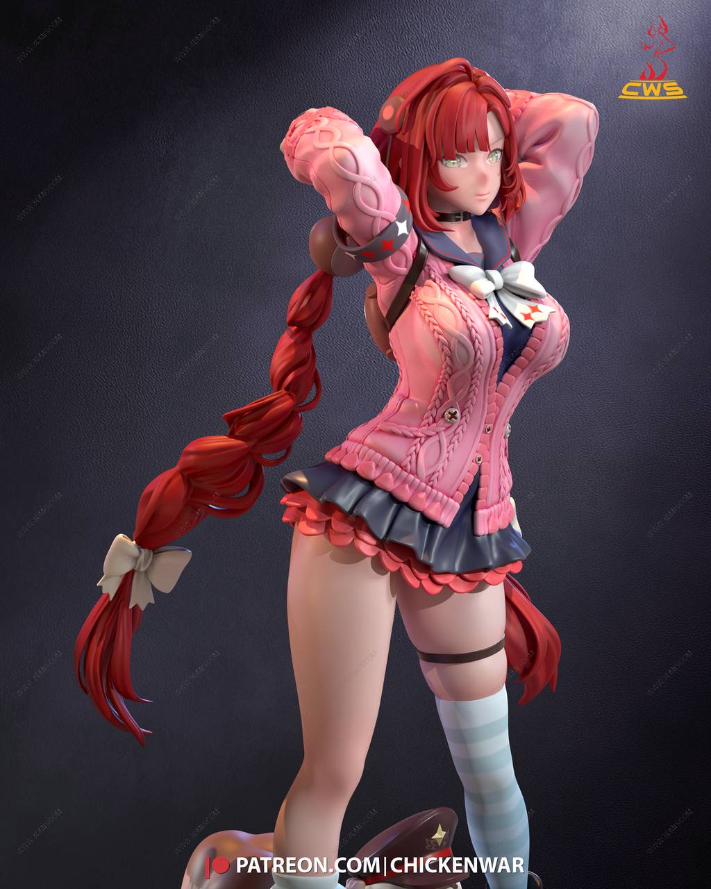 P站图纸印象馆 CW Studio 绝区零 浮波柚叶 CW Studio 绝区零 浮波柚叶