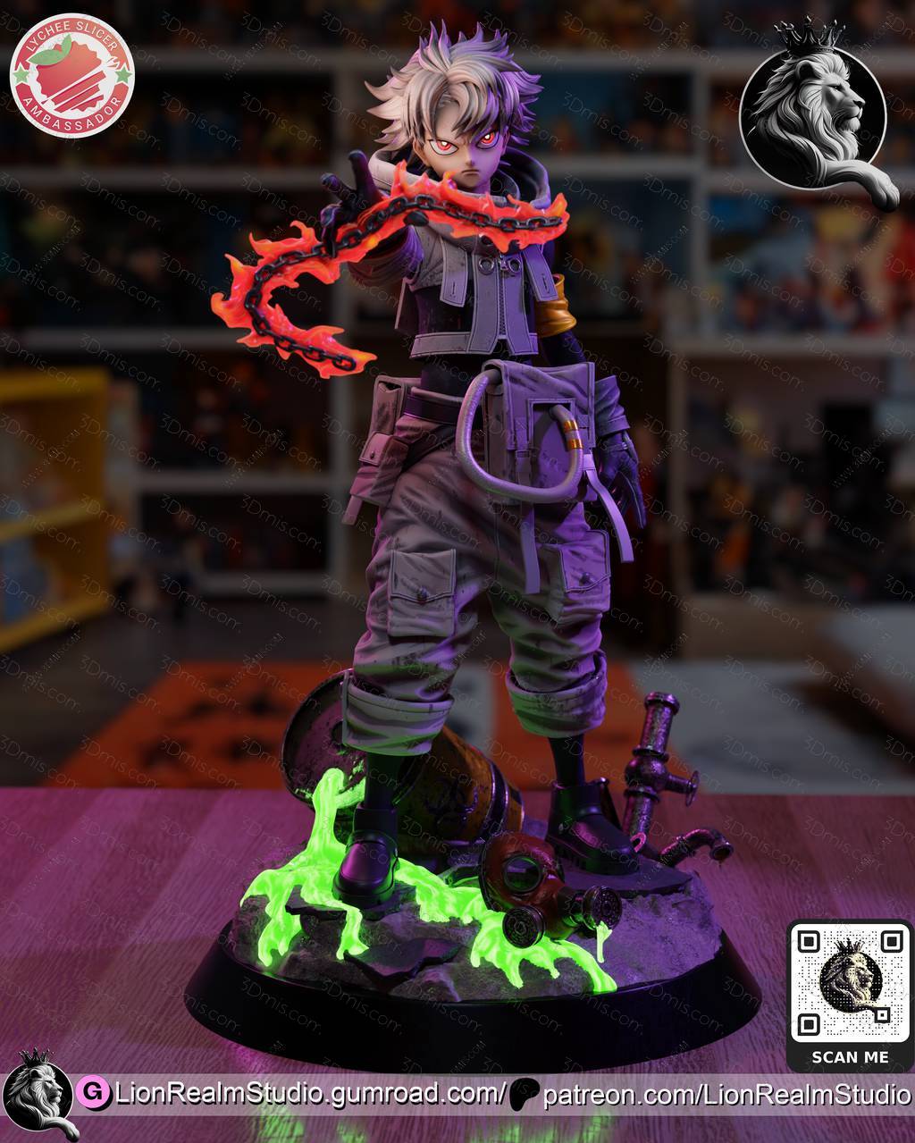 P站图纸印象馆 LionRealm 废渊战鬼 路德 LionRealm 废渊战鬼 路德