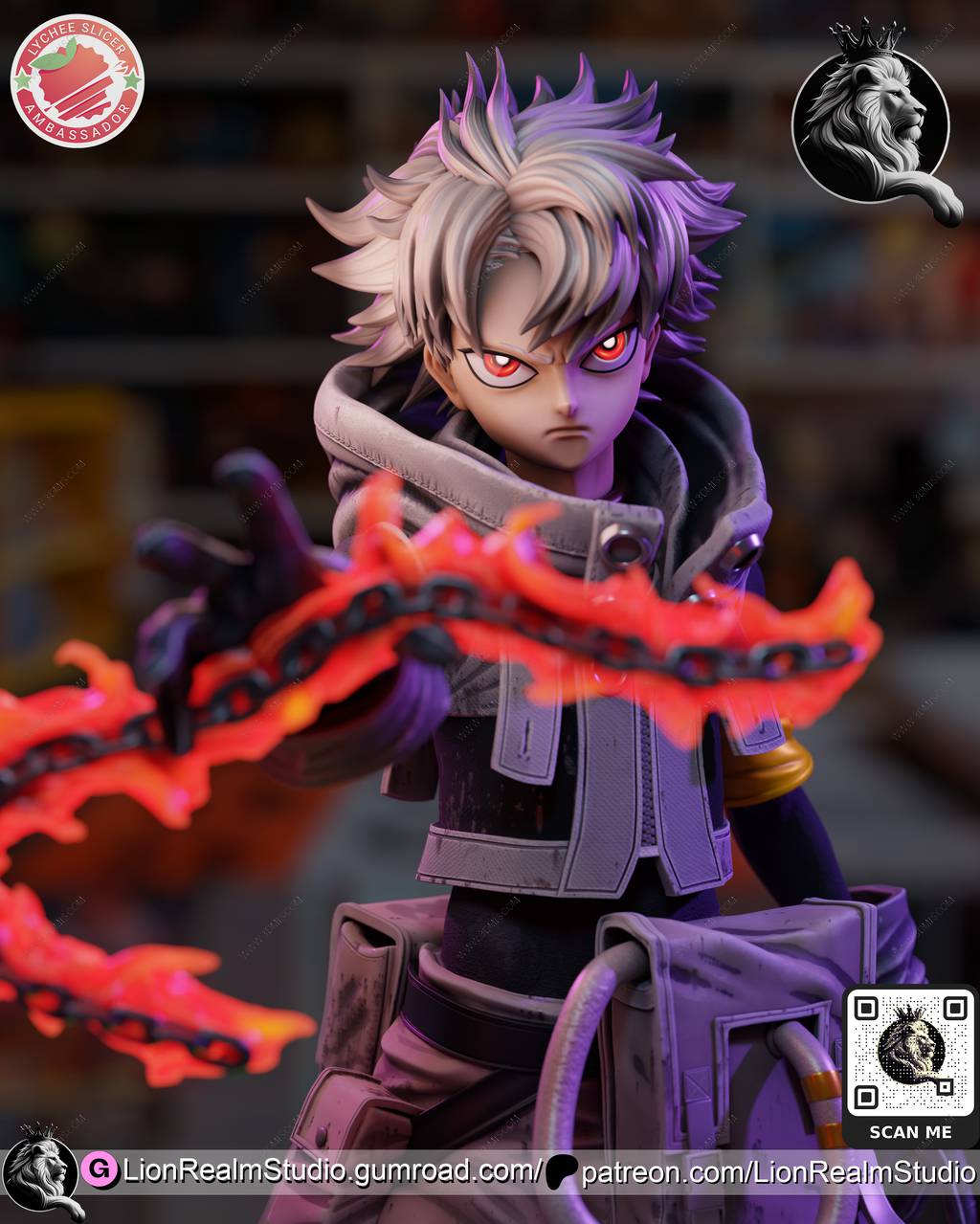 P站图纸印象馆 LionRealm 废渊战鬼 路德 LionRealm 废渊战鬼 路德