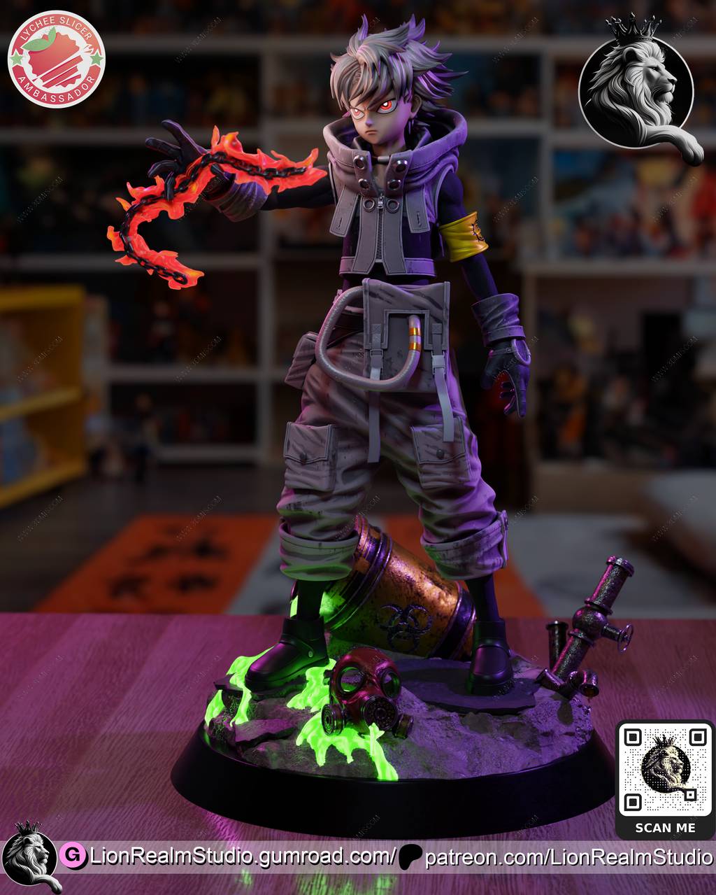 P站图纸印象馆 LionRealm 废渊战鬼 路德 LionRealm 废渊战鬼 路德