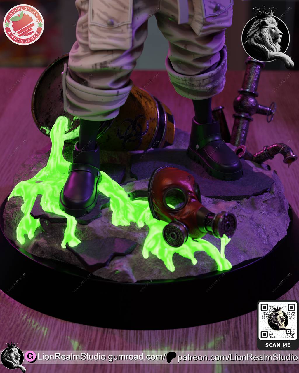 P站图纸印象馆 LionRealm 废渊战鬼 路德 LionRealm 废渊战鬼 路德