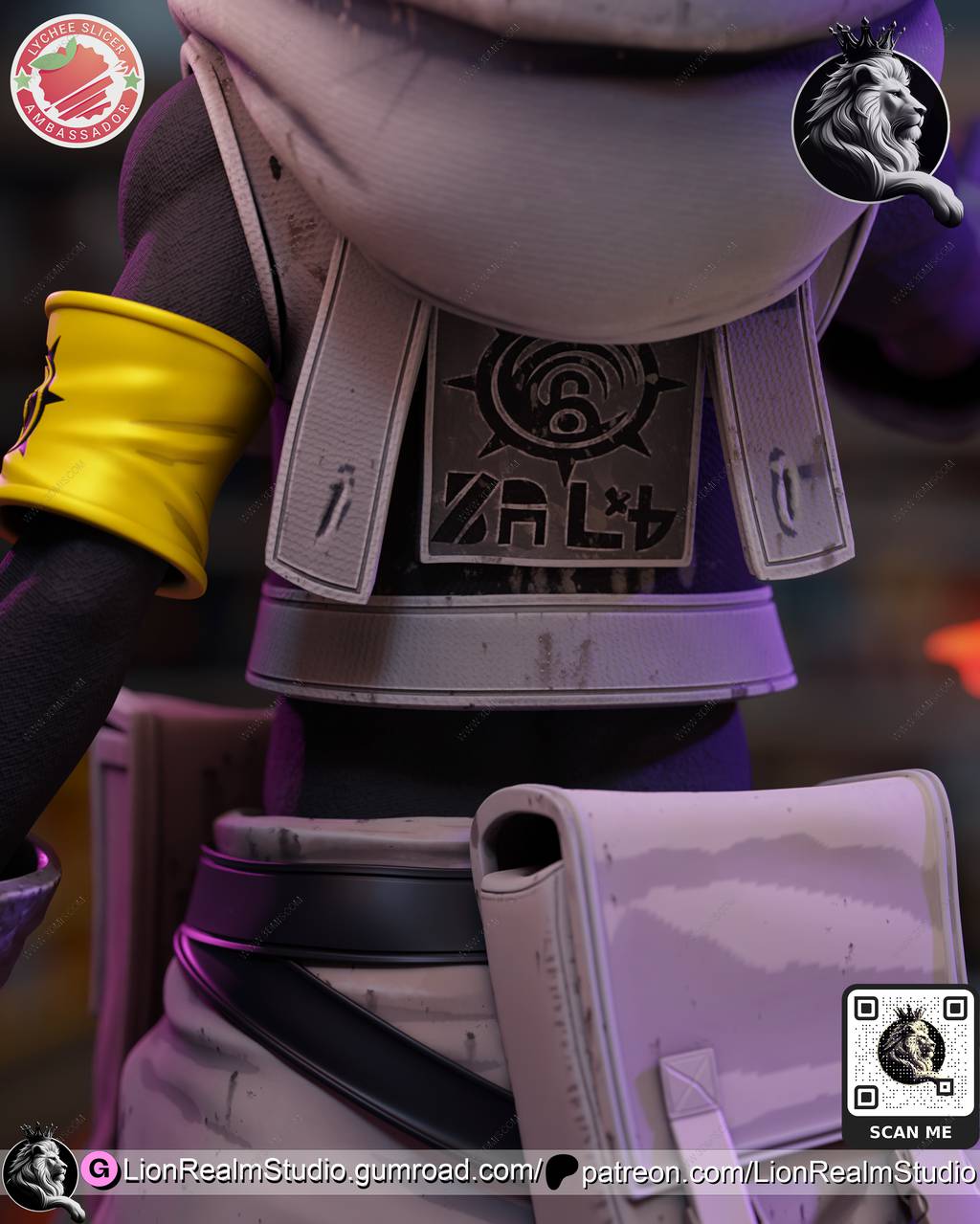 P站图纸印象馆 LionRealm 废渊战鬼 路德 LionRealm 废渊战鬼 路德