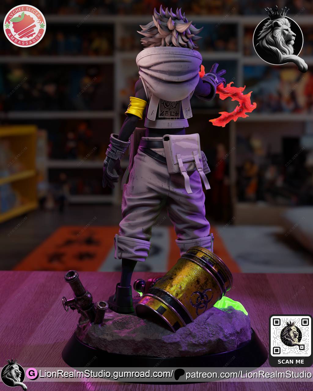 P站图纸印象馆 LionRealm 废渊战鬼 路德 LionRealm 废渊战鬼 路德