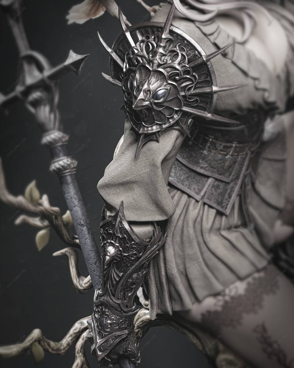 P站图纸印象馆 CA3D 乌鸦女王 莱诺拉 CA3D 乌鸦女王 莱诺拉