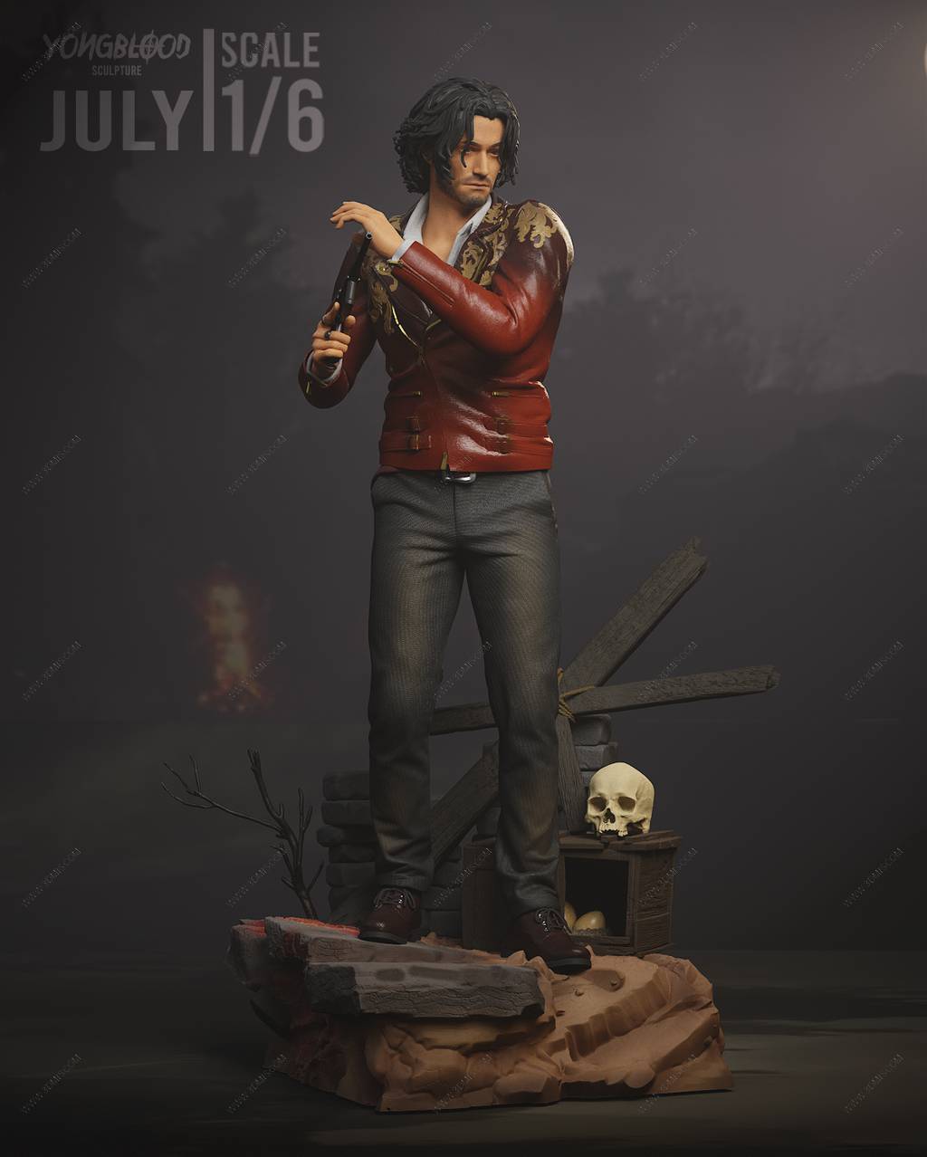 P站图纸印象馆 Yongblood Sculpture 生化危机 路易斯·塞纳·纳瓦罗 Yongblood Sculpture 生化危机 路易斯·塞纳·纳瓦罗