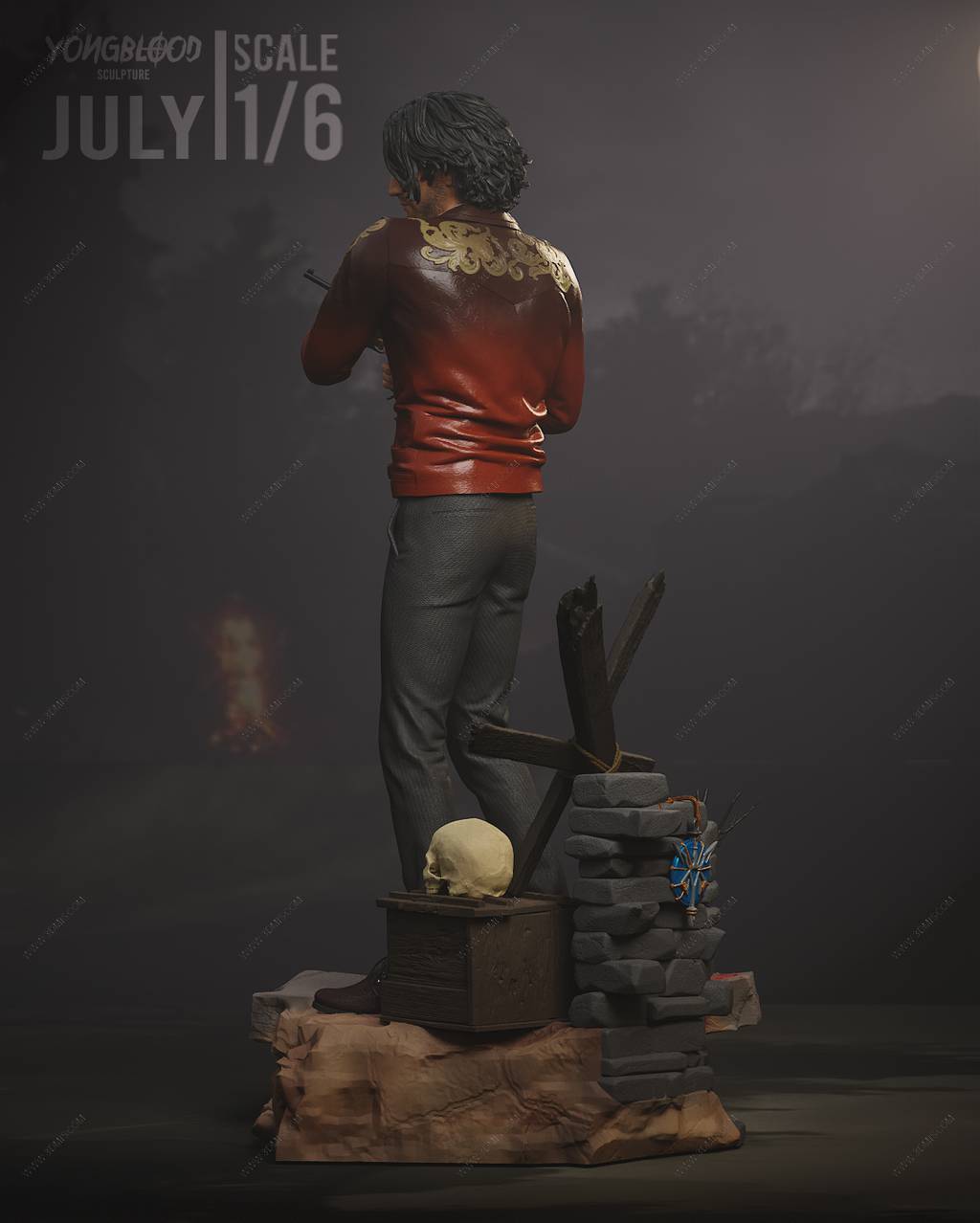 P站图纸印象馆 Yongblood Sculpture 生化危机 路易斯·塞纳·纳瓦罗 Yongblood Sculpture 生化危机 路易斯·塞纳·纳瓦罗
